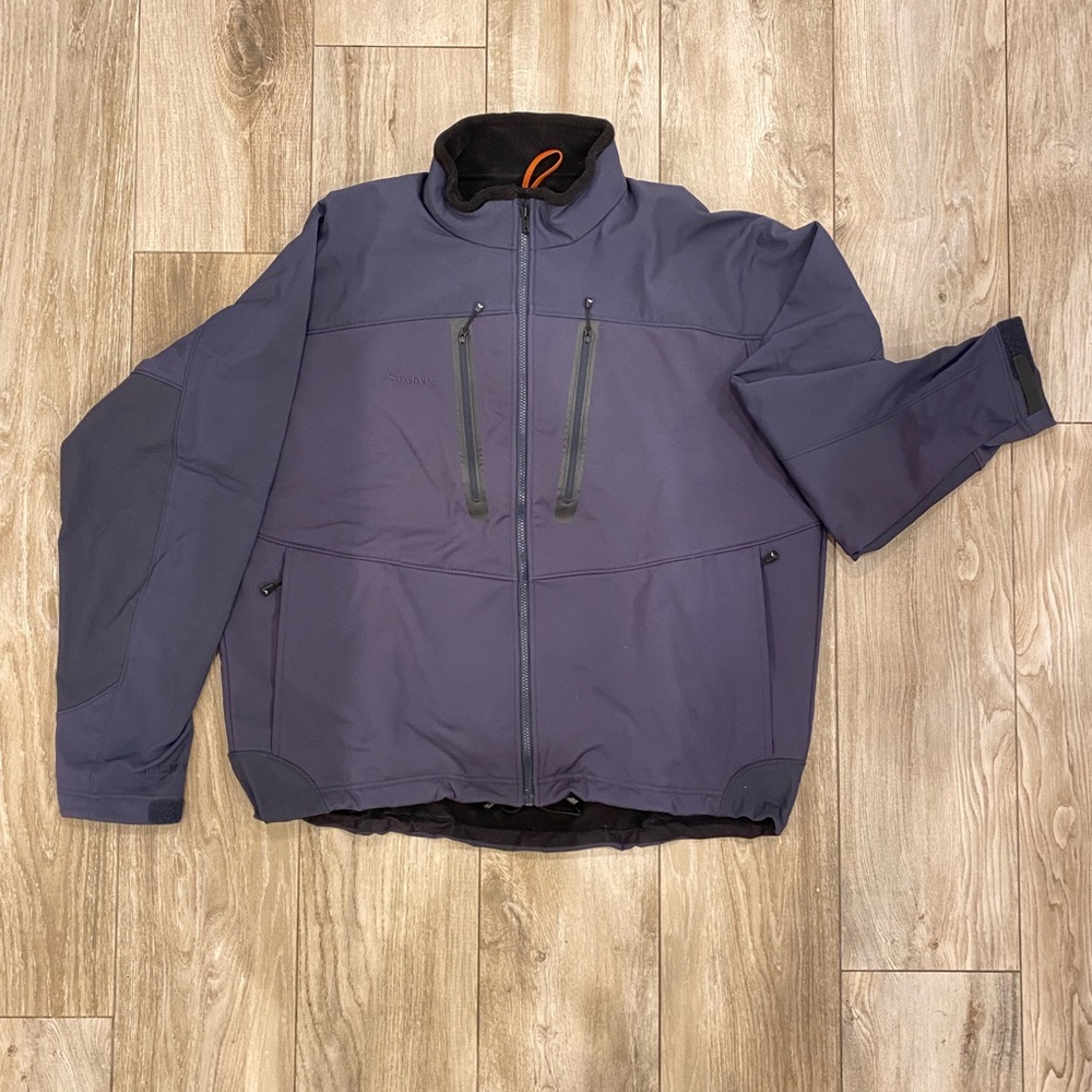 🚫 SOLD.  Simms Men’s Soft Shell Windbreaker Jacket